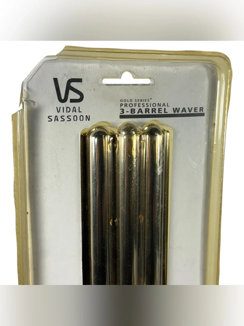 Vintage Vidal Sassoon Gold Series Professional 3-Barrel Waver Crimper New Sealed